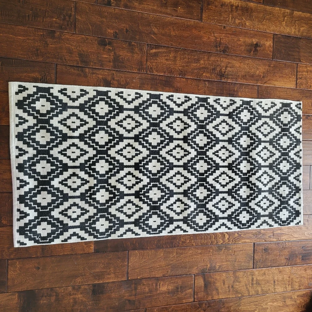 Boho Geometric Aztec Rug 2x4 ft